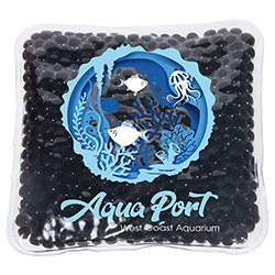 Full-Color Square Aqua Pearls™ Hot/Cold Pack 22