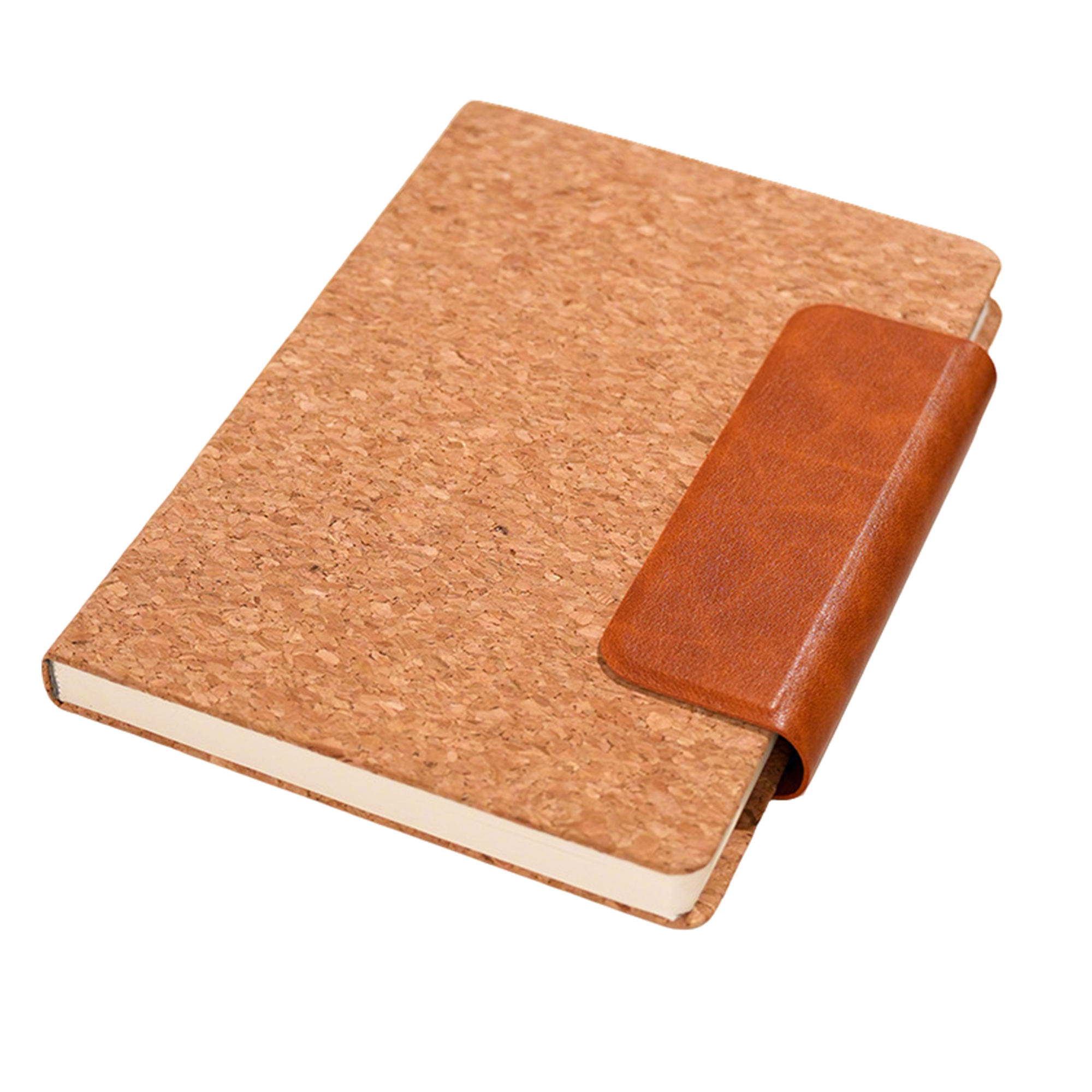 Wood Cover Journal With Magnetic Closure Pen Pocket 8.35 x 5.71" 1