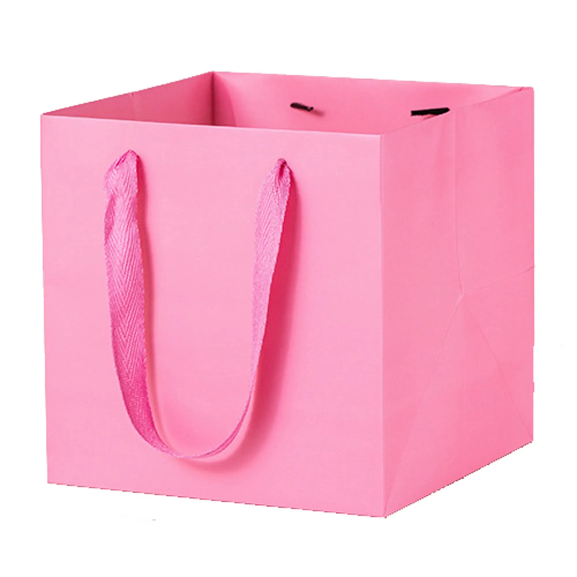 Custom Square Kraft Paper Bag 8