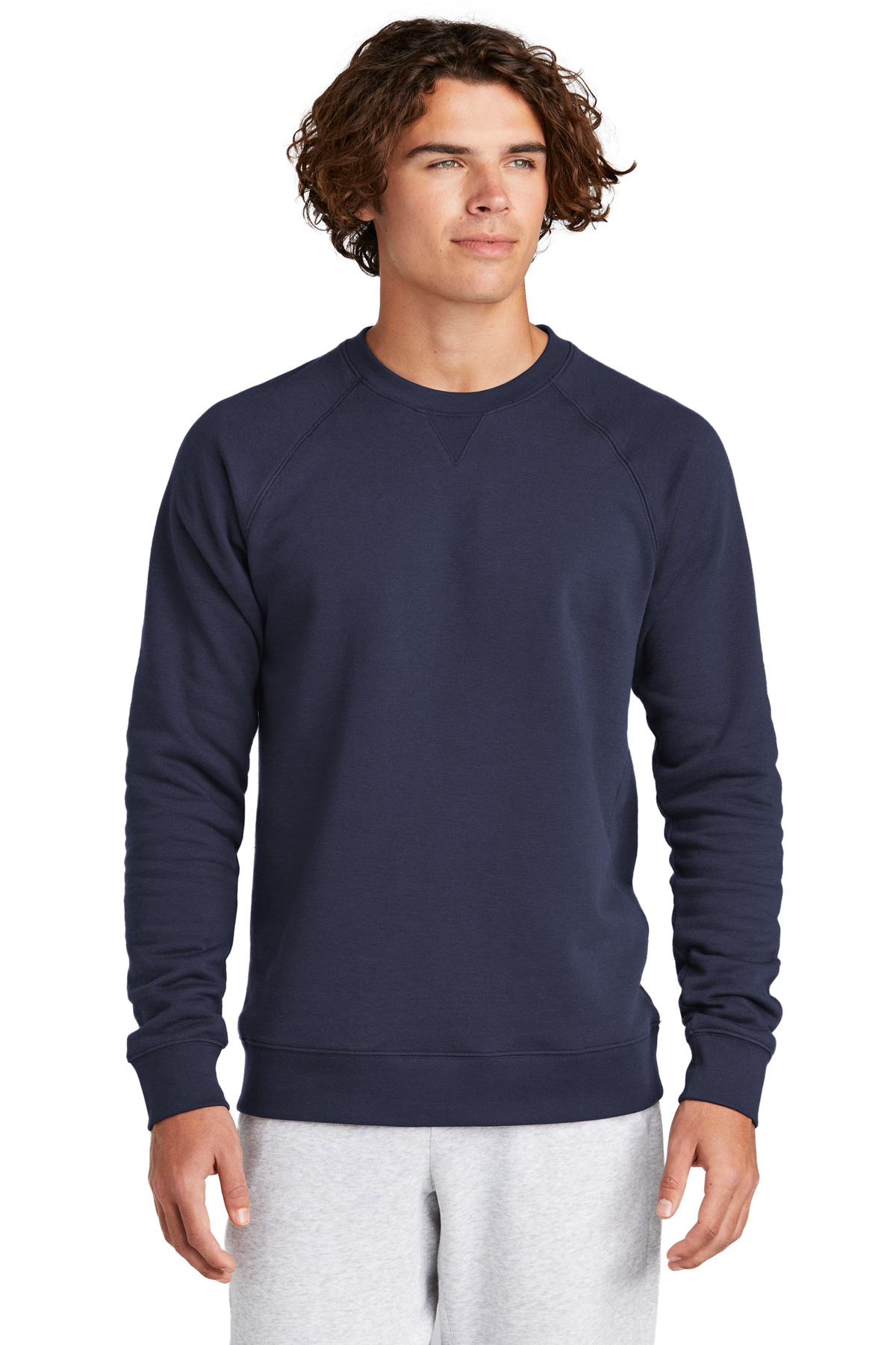 Sport-Tek Drive Fleece Crewneck STF203, custom hoodie or sweatshirt with logo imprint 19