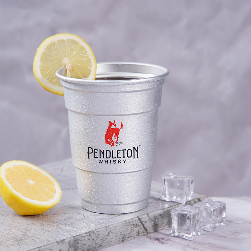 16 Oz Reusable Aluminum Beer Mug 4