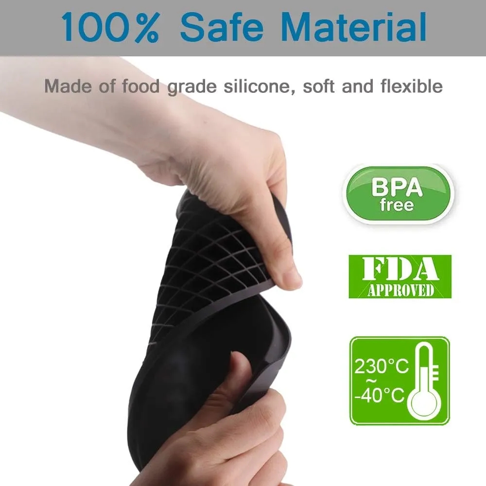 160 Silicone Ice Cube Trays 3