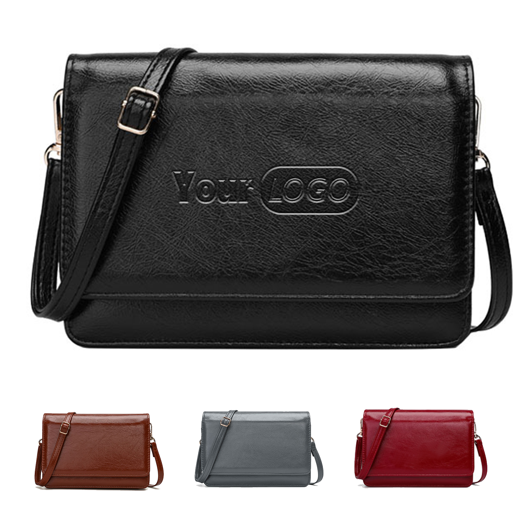 PU Crossbody Cellphone Bag Little Purse for Women 1