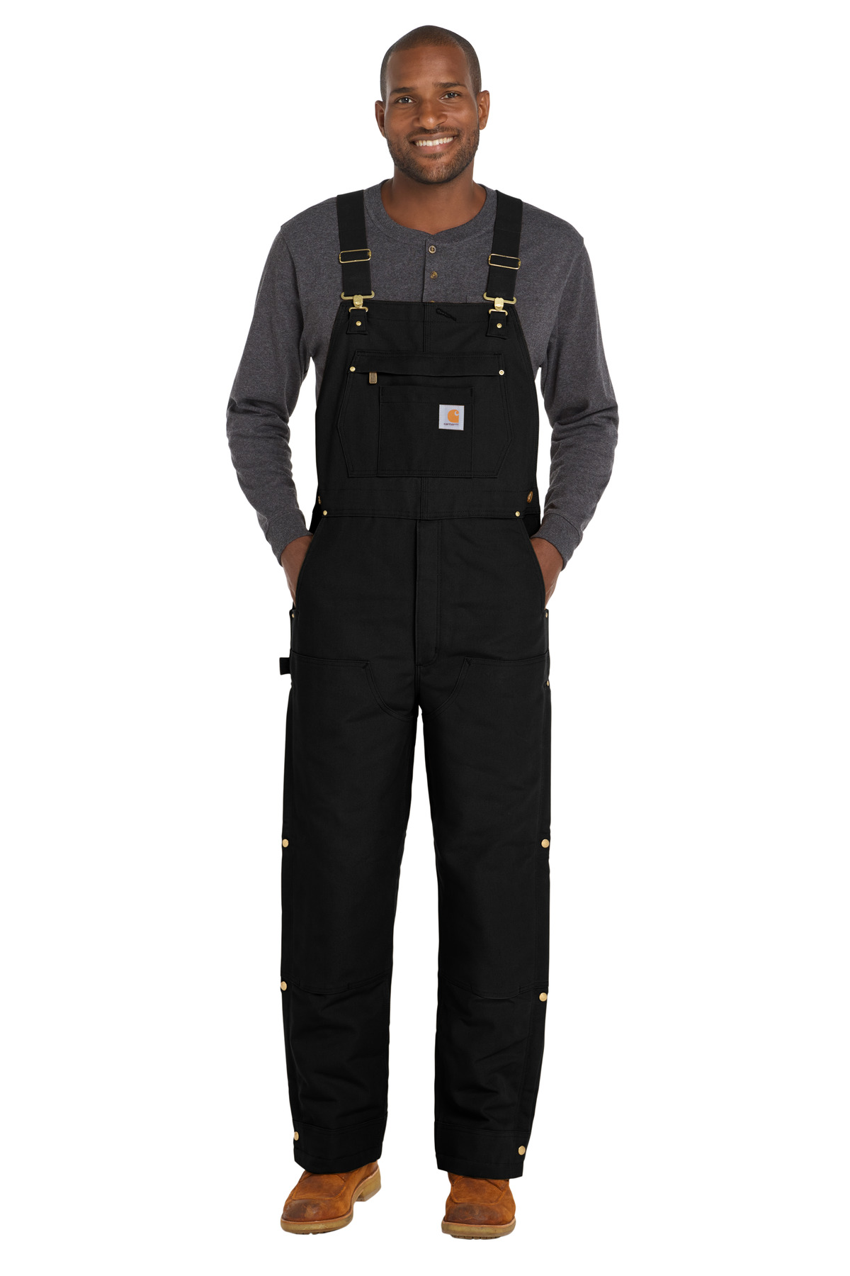Carhartt Firm Duck Insulated Bib Overalls CT106672 18