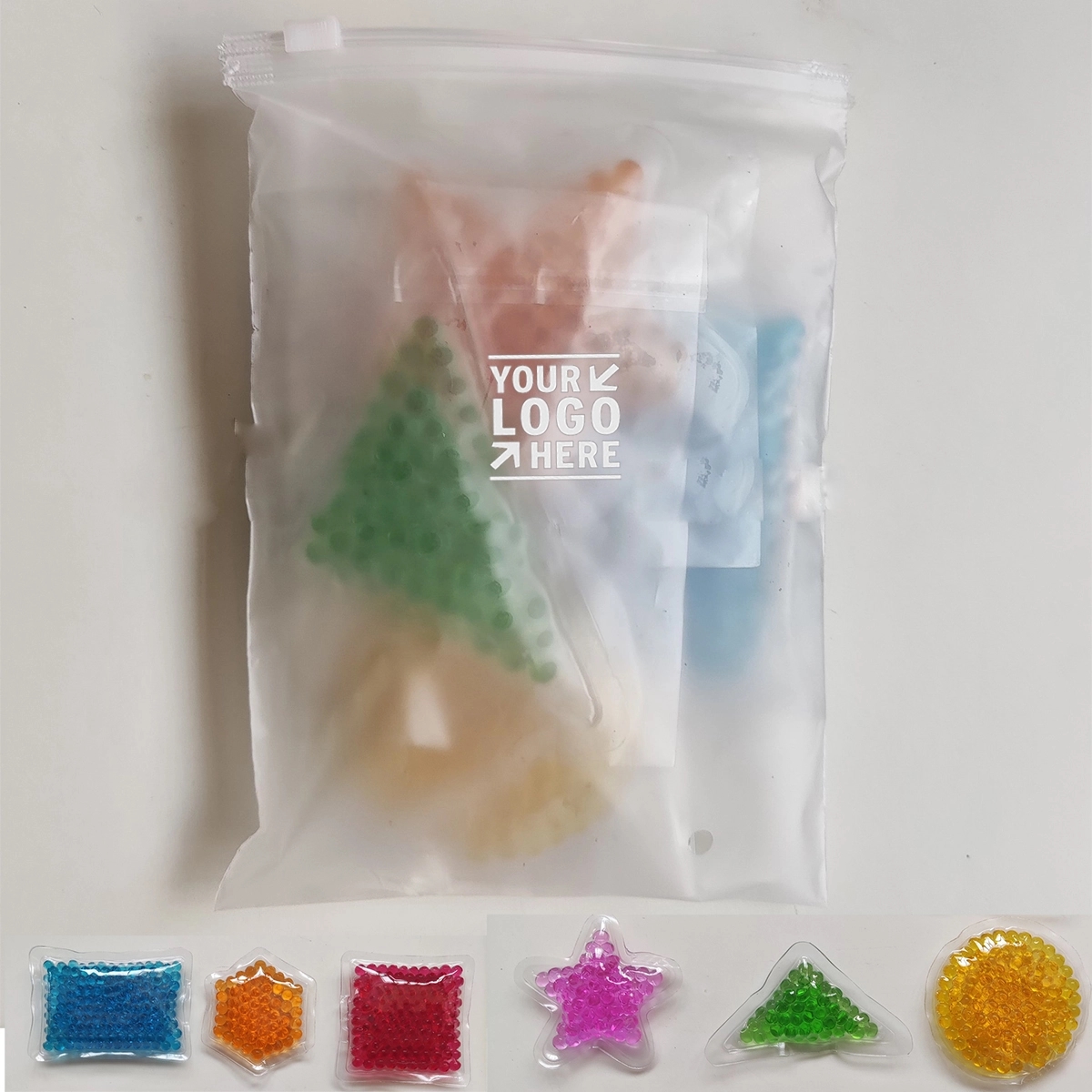 Reusable Hot Cold Therapy Pack With Gel Beads Set 2
