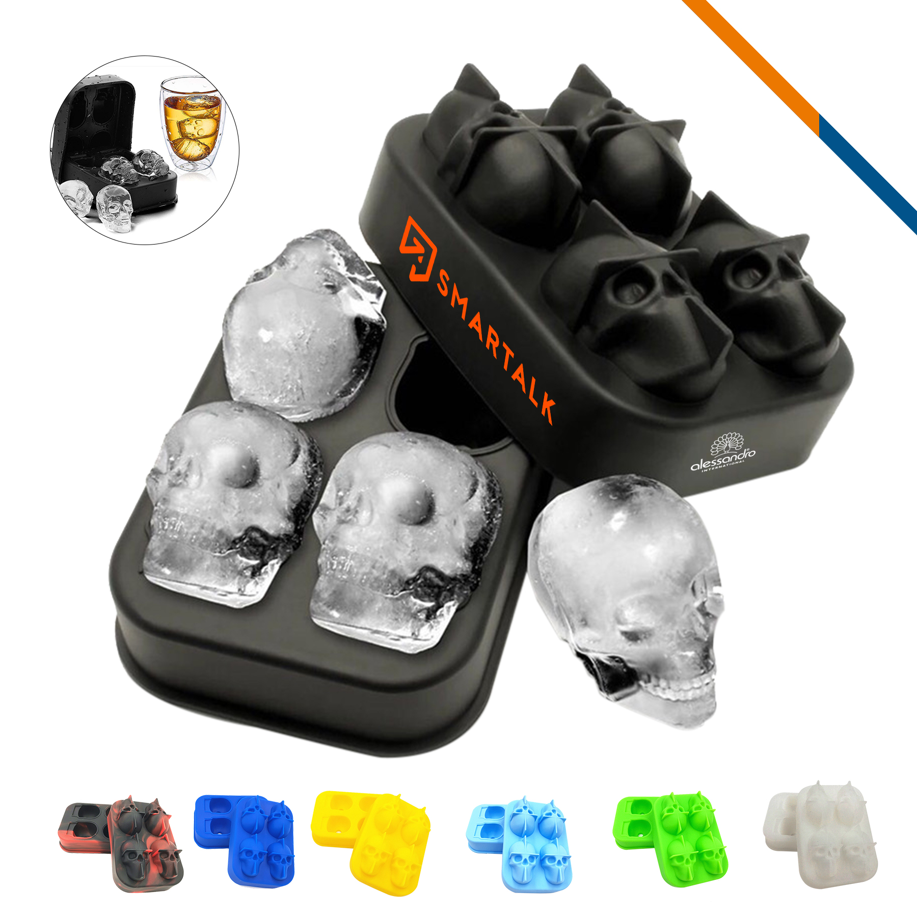 Skeleton Ice Making Mold 5