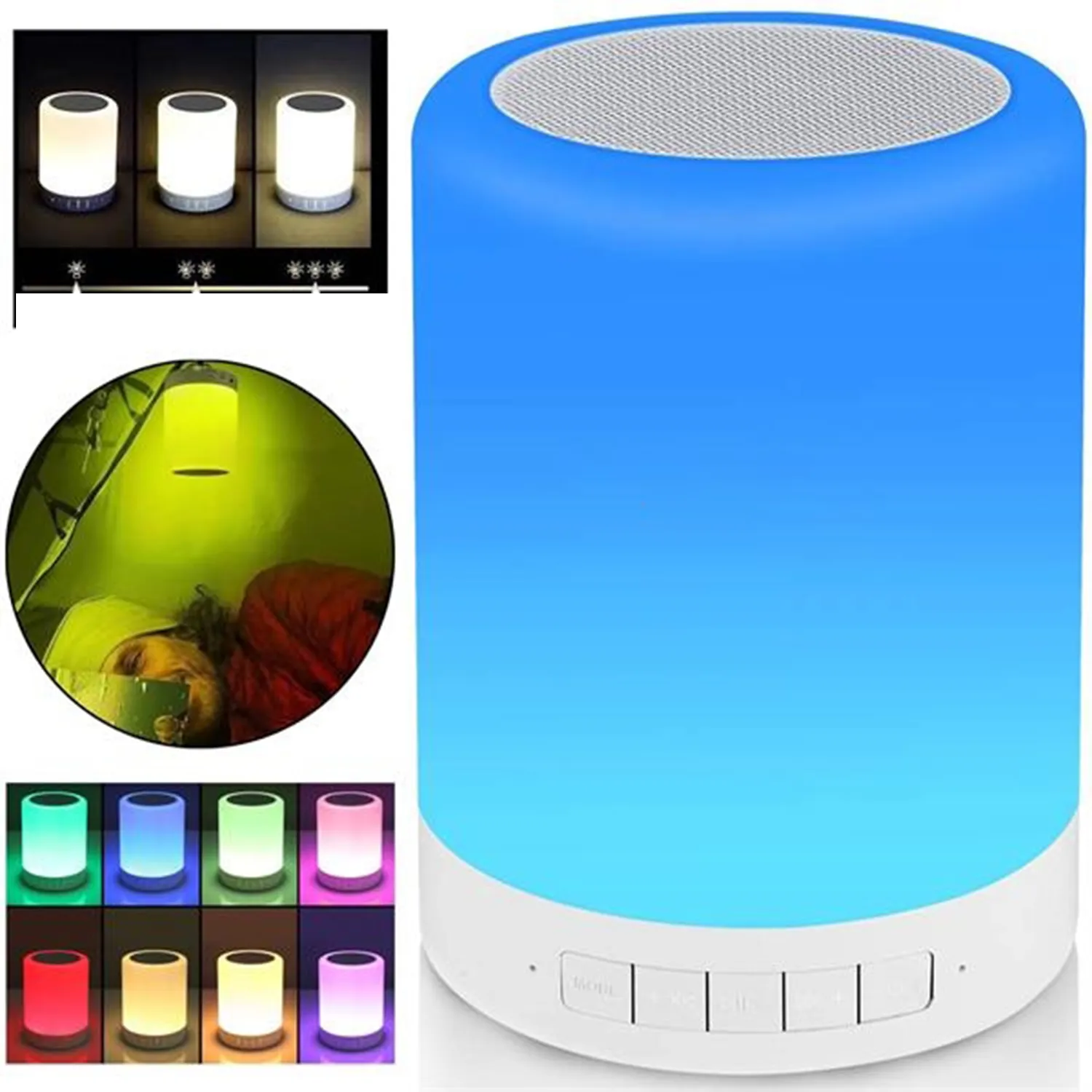 2 in1 Touch Lamp & Wireless Speaker 2