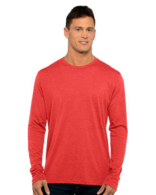 Unisex Triblend Long Sleeve Tee - 6071 31