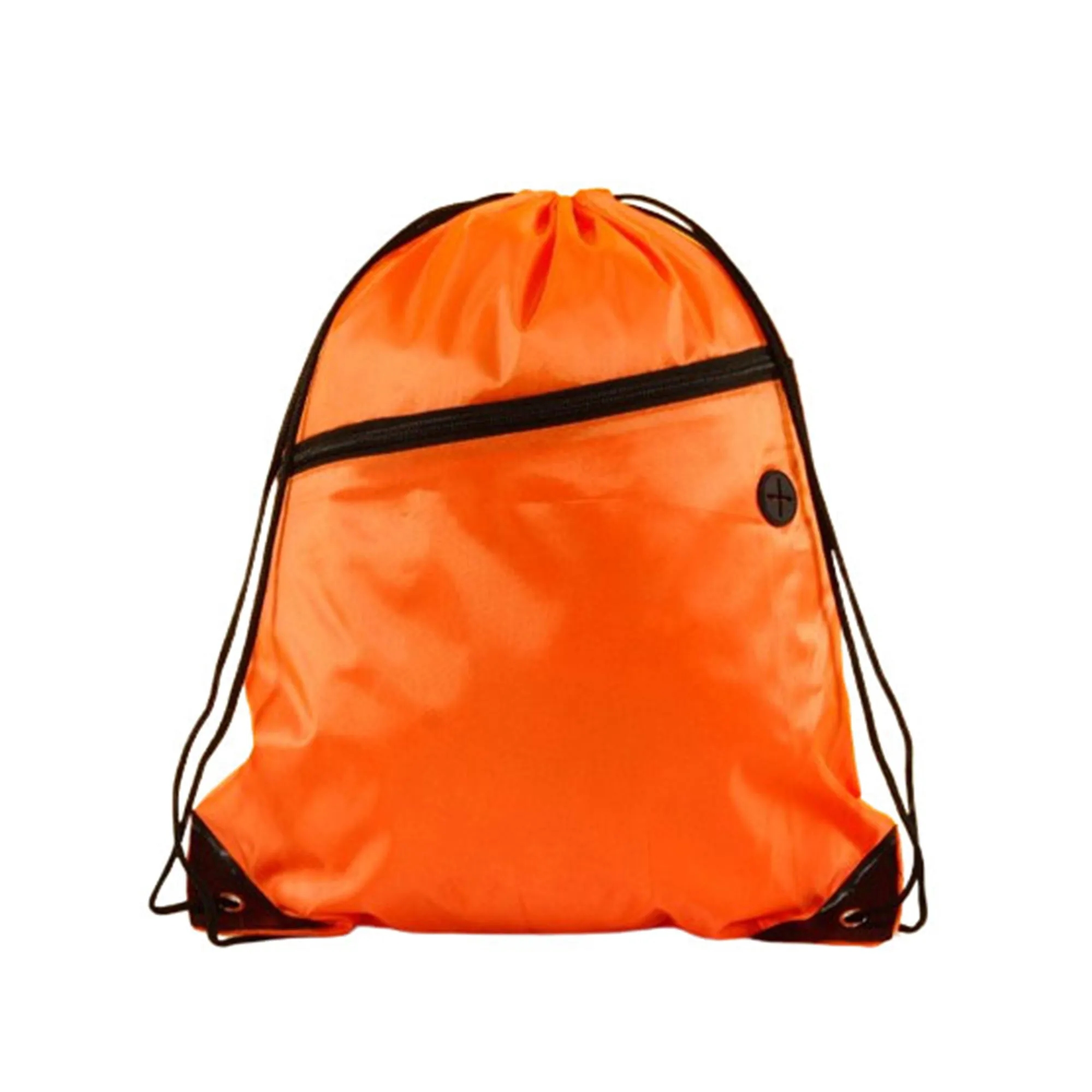 Zipper Pocket Pull String Backpack Bags 2