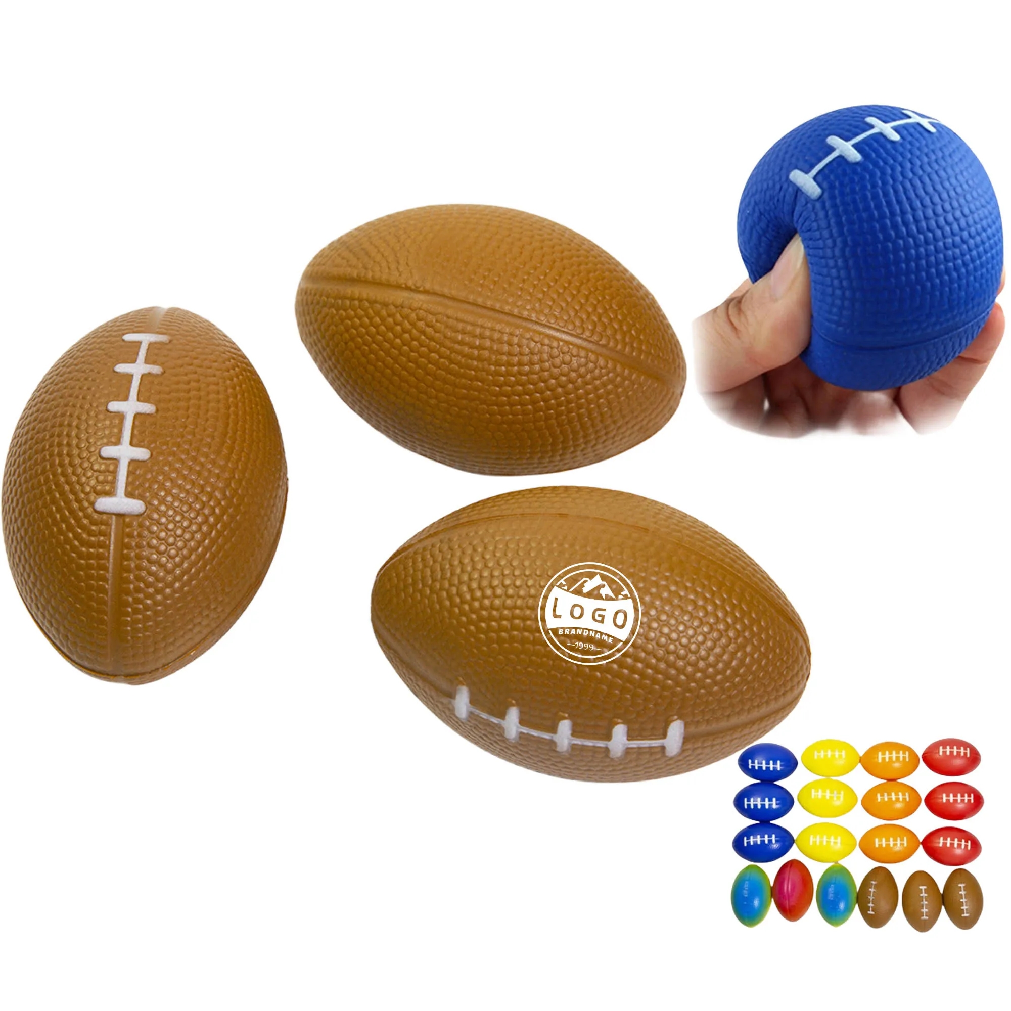 MOQ20 3.6" PU Decompression Football 3