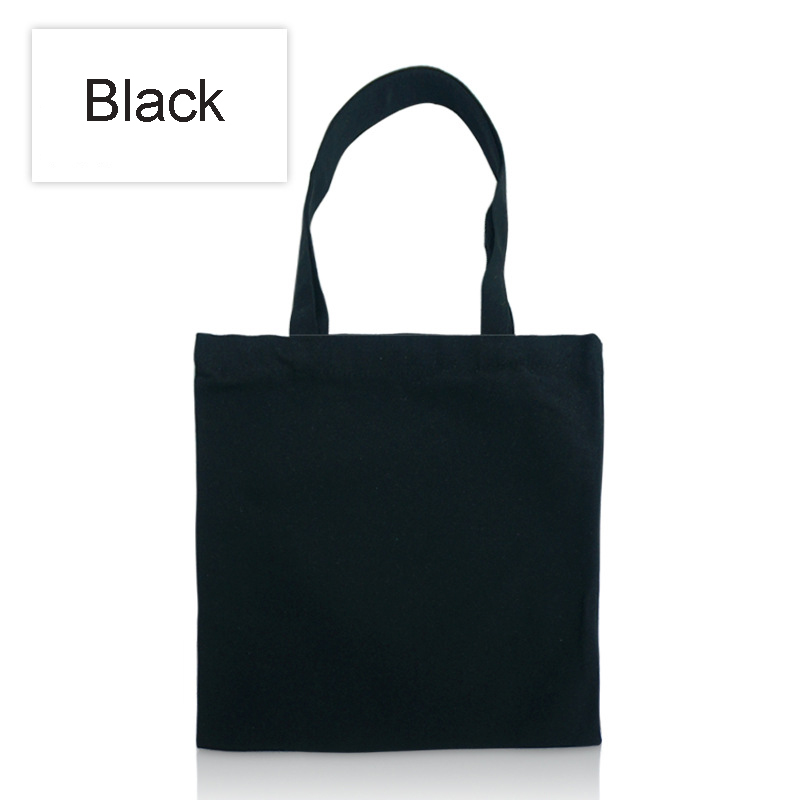 12oz Cotton Canvas Tote Bag Reusable Grocery Shopping Bags 14