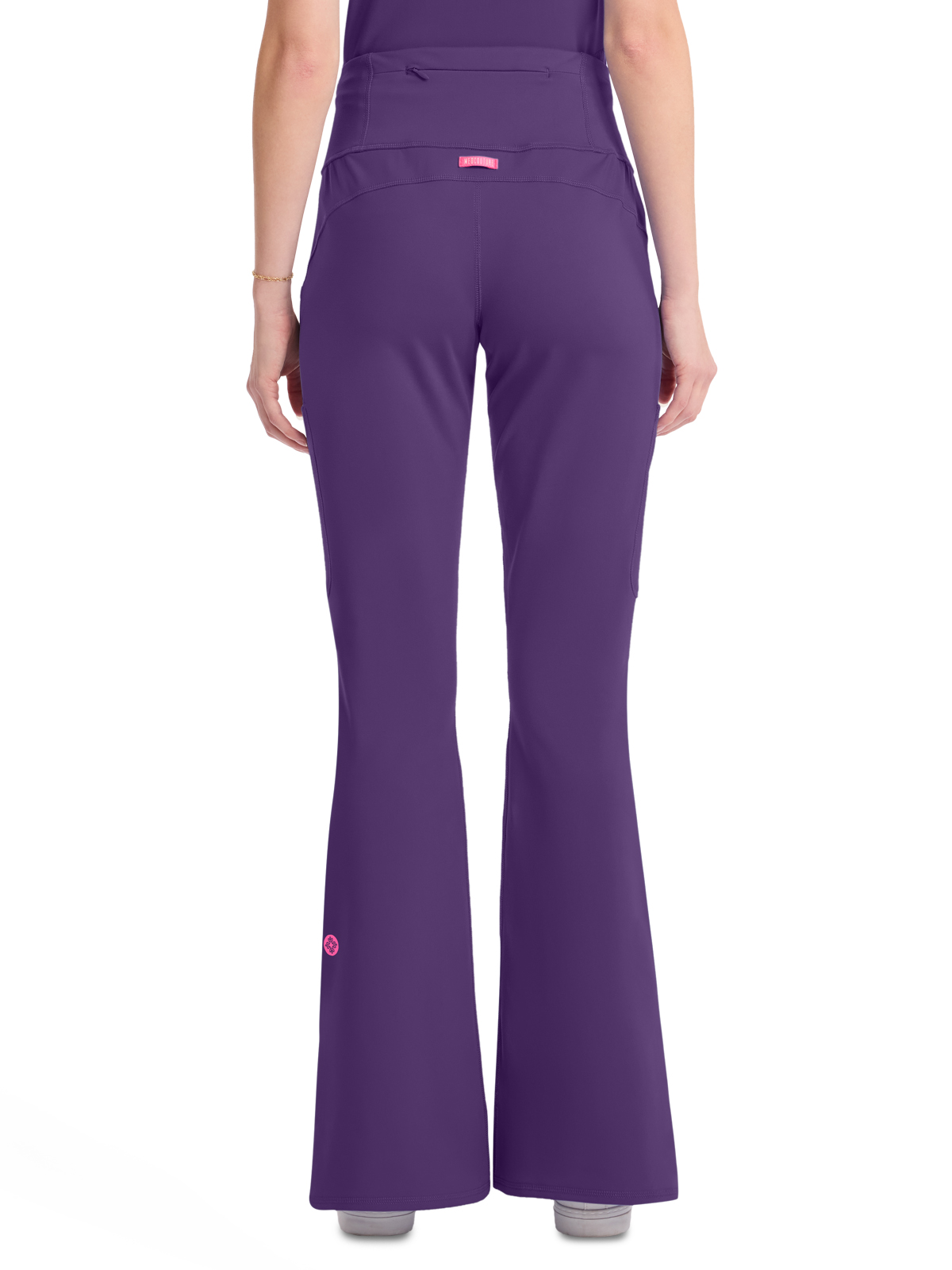 Med Couture - MC AMP KNIT - Women's 5-Pocket Flare Leg Yoga Pant 14