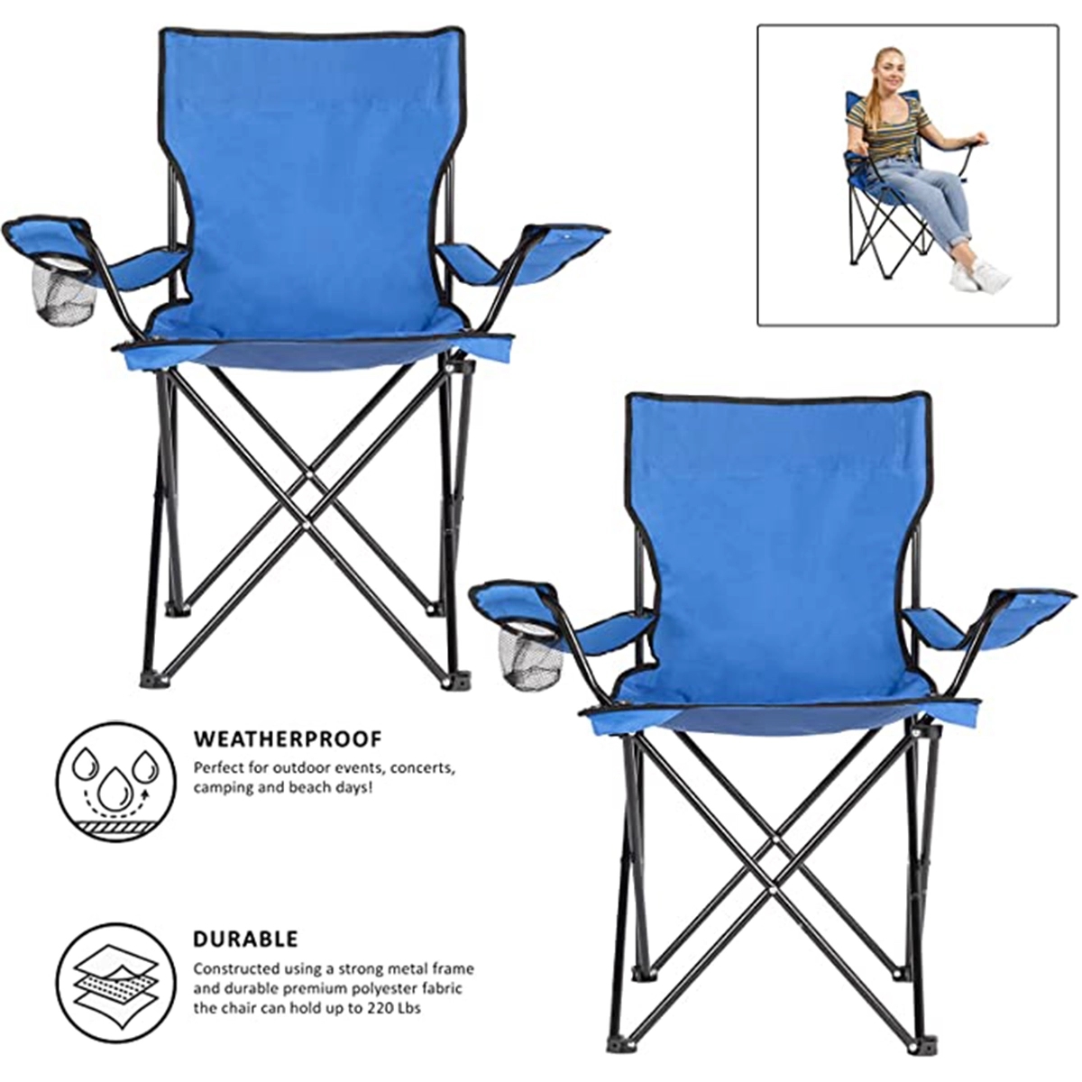 Outdoor Folding Chair 2