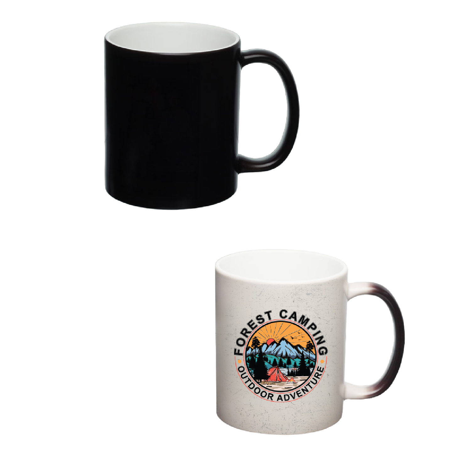 Color Changing Ceramic Coffee Mug, 11 oz. 5
