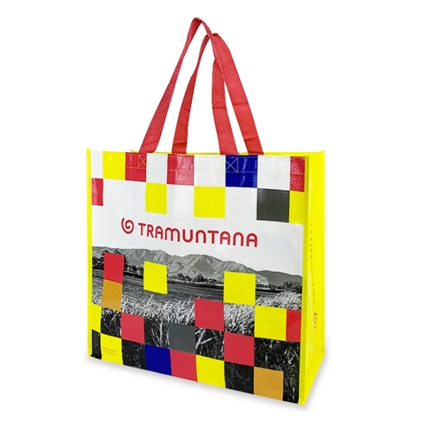 Laminated PP Woven Shopping Tote 6