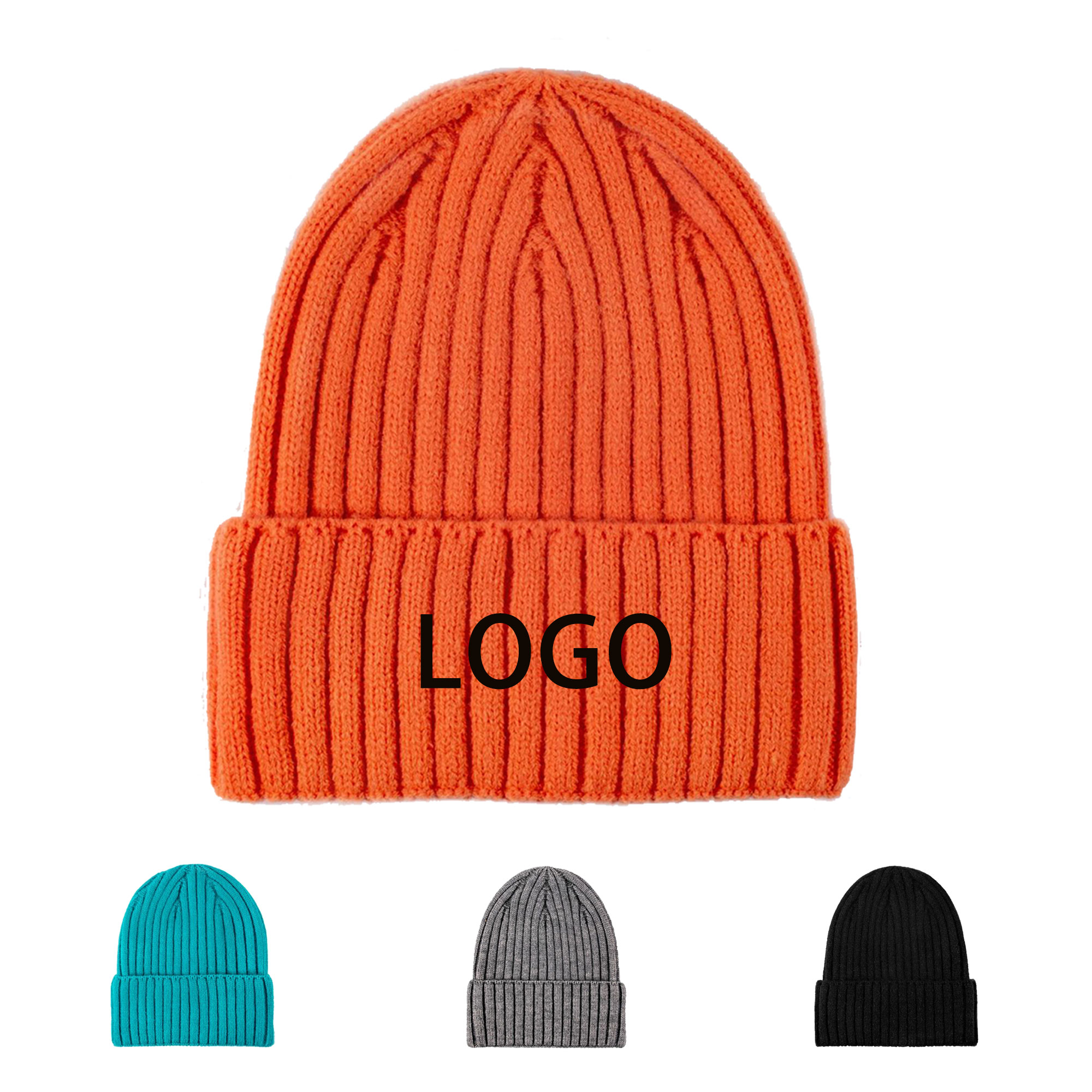 Unisex Knit Beanie Hat 1