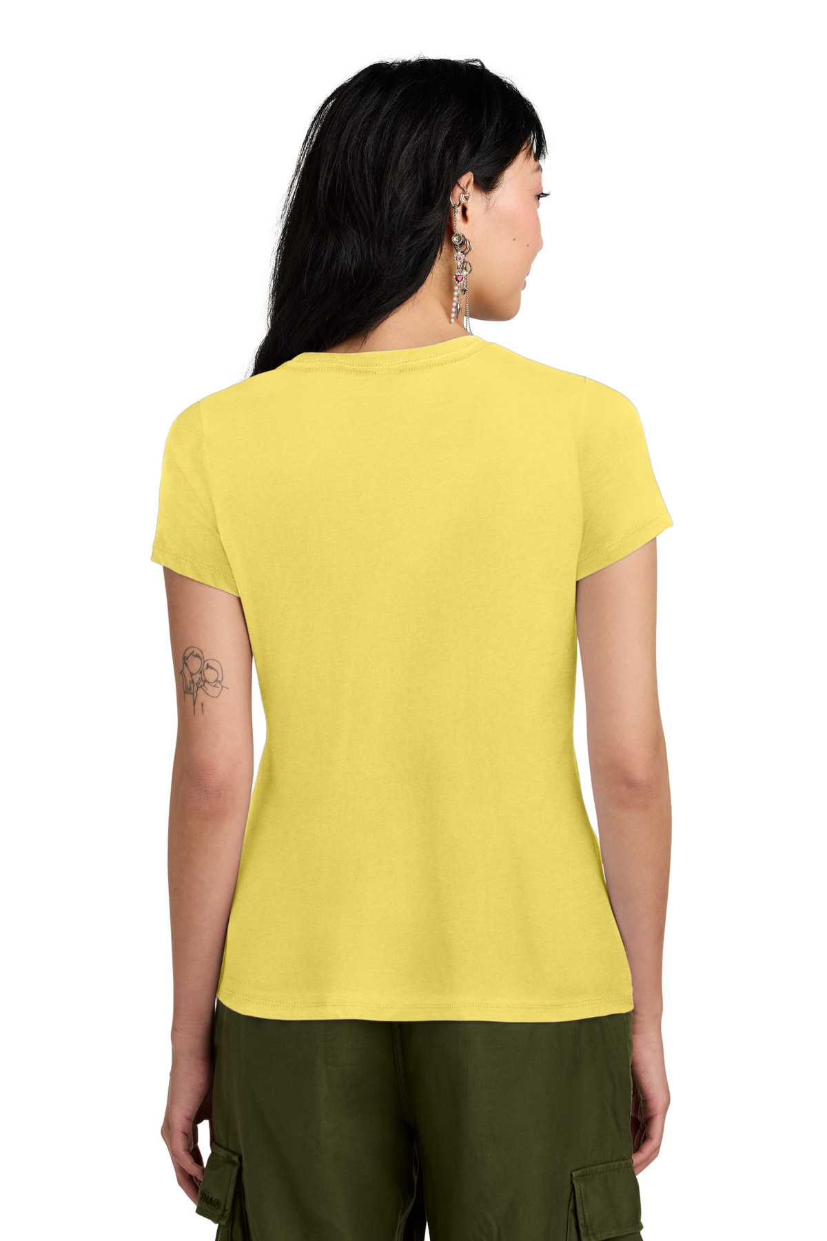 District Women's Perfect Weight Tee. DM104L 95