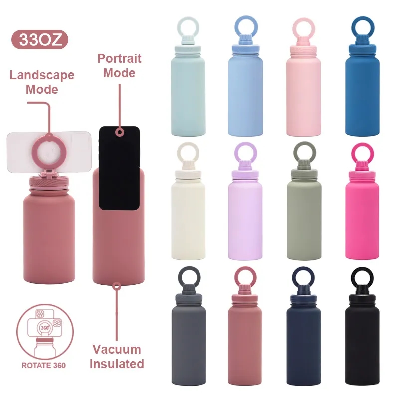 33OZ Magnetic Stand Insulated Mug 4