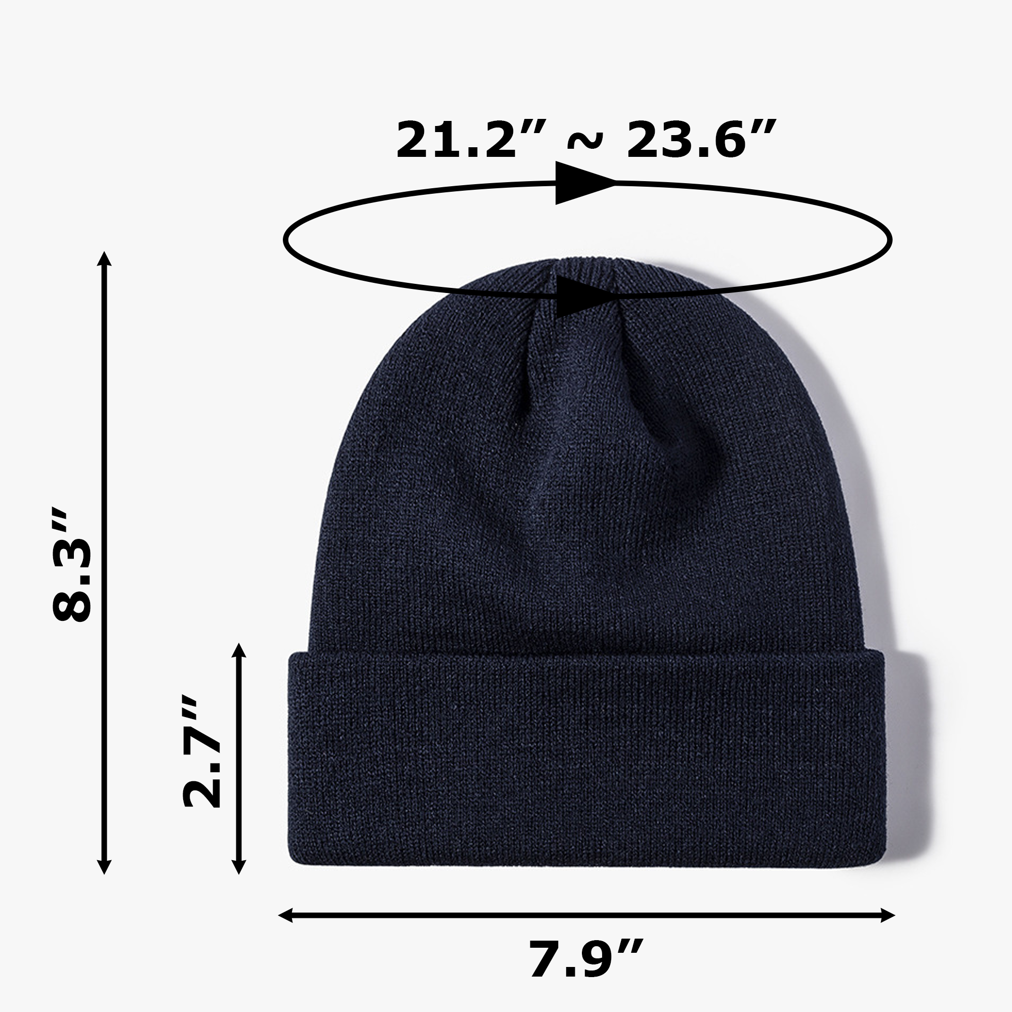 Custom Warm Acrylic Knitted Hat 5