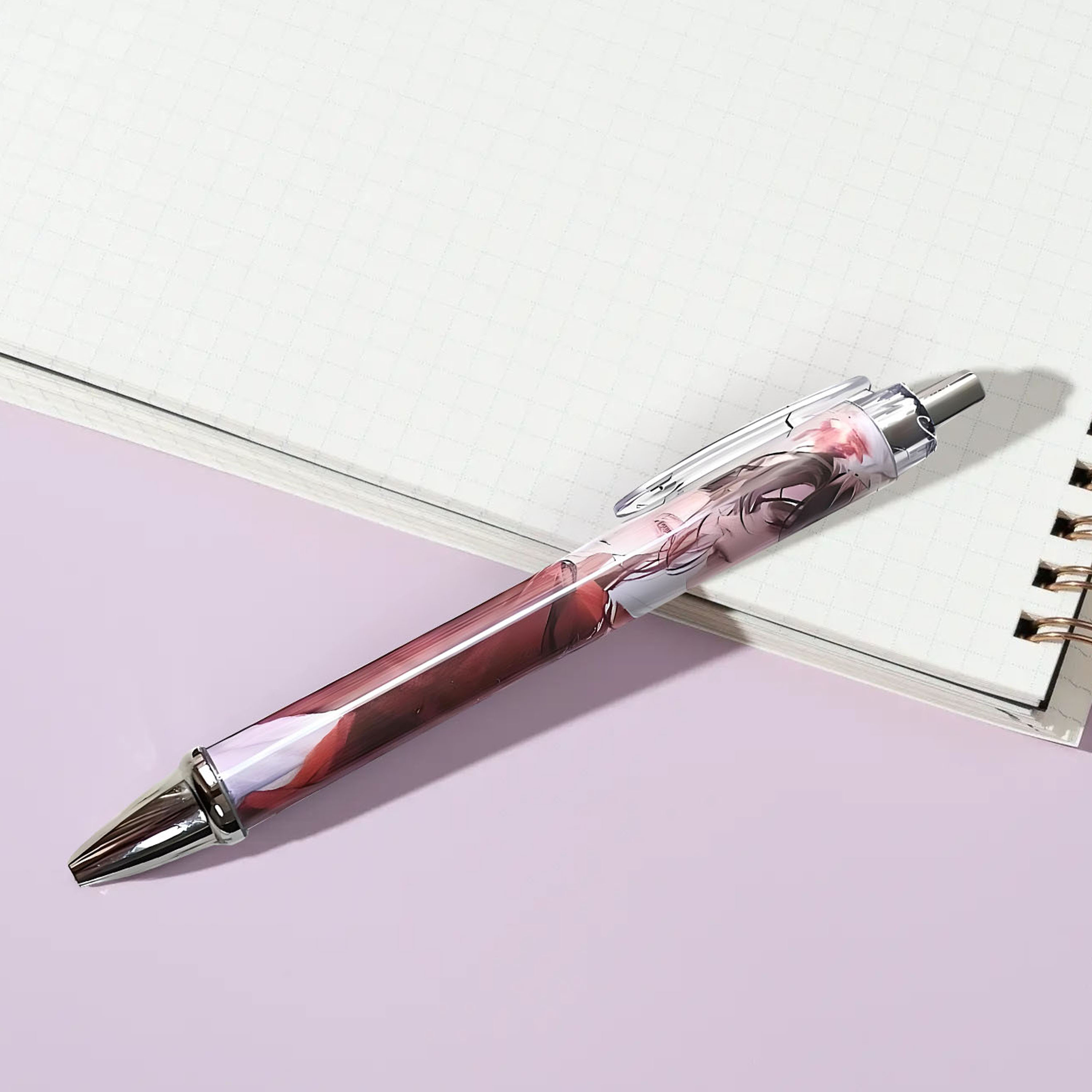 Clear Barrel Pen 4