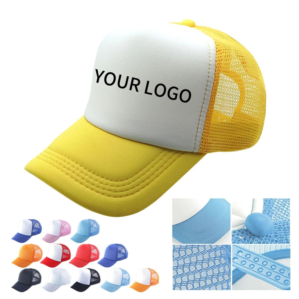 Adjustable Trucker Cap for Events and Promotions 14