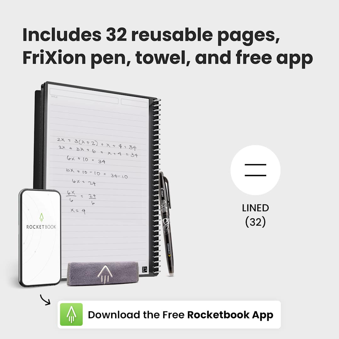 Rocketbook Core Letter Notebook Set 117
