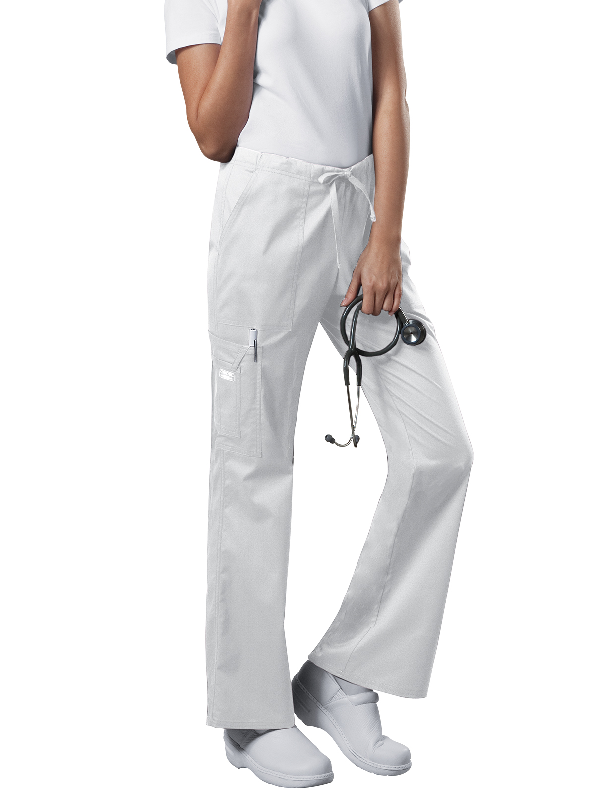 Cherokee - Workwear Core Stretch - Mid Rise Drawstring Cargo Pant 8