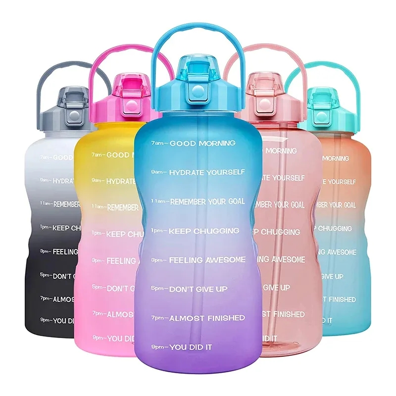 Half Gallon Water Bottle with Time marker 2