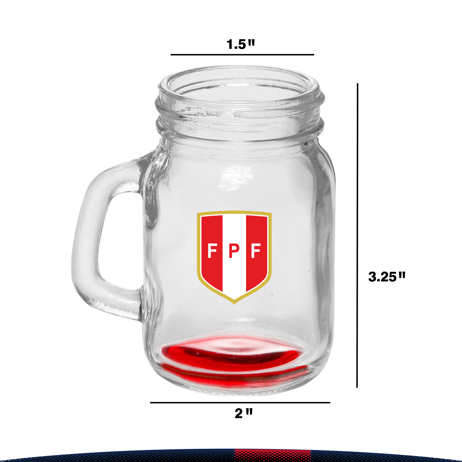 4.5 oz. Zaraq Mason Jar Glasses 10