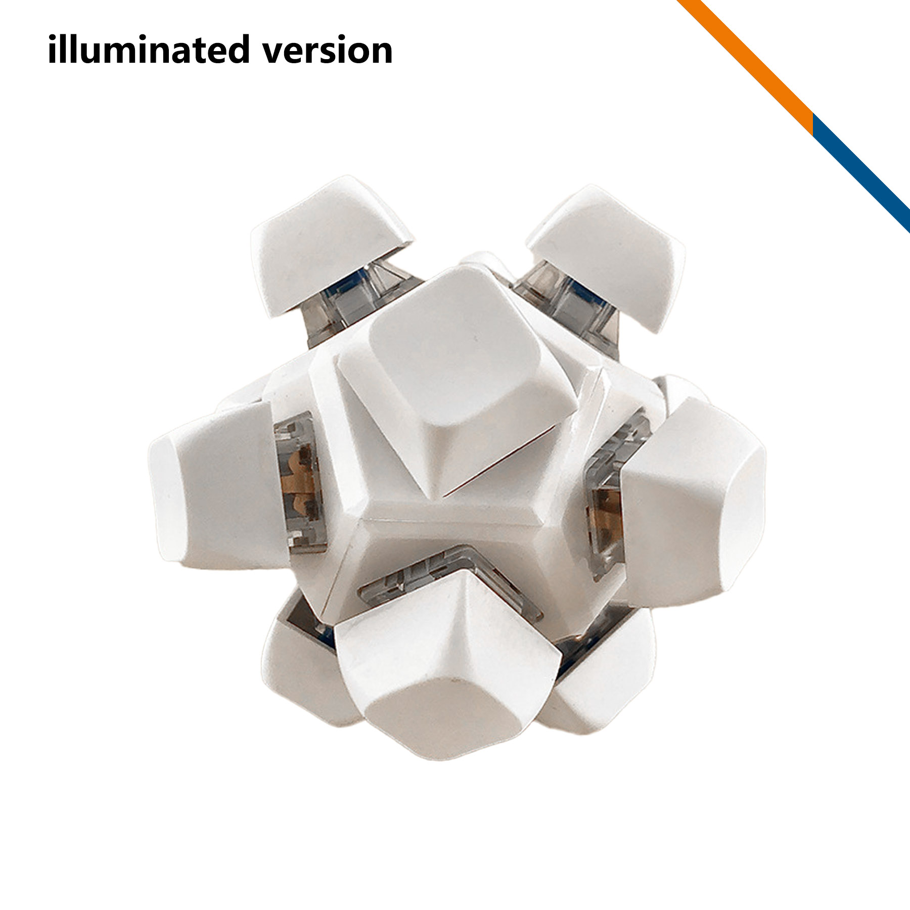 Sooti 12-Key Keyboard Fidget 13