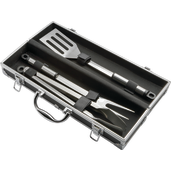 3 Piece BBQ set in Aluminum Case 18
