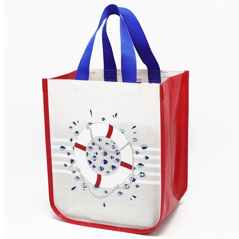 Round Cornered RPET Laminated Shopping Bag 3