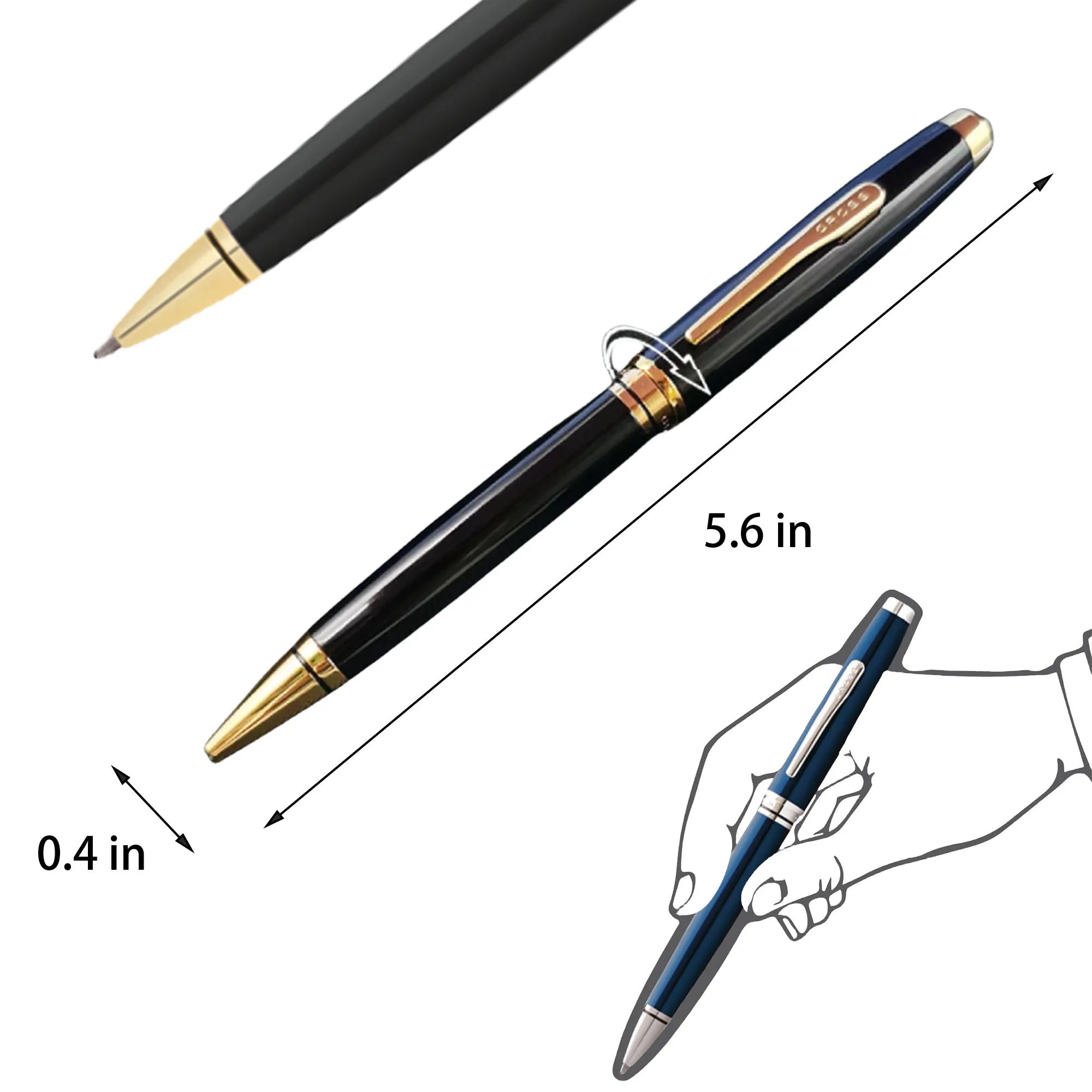 Metal Twist Signature Ballpoint Pen 14