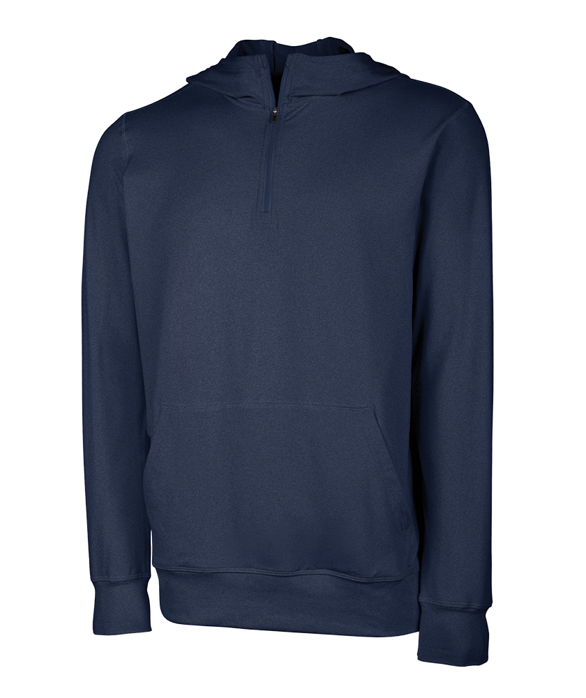 Men's Pulse Performance Quarter Zip Hoodie, custom hoodie or sweatshirt with logo imprint 23