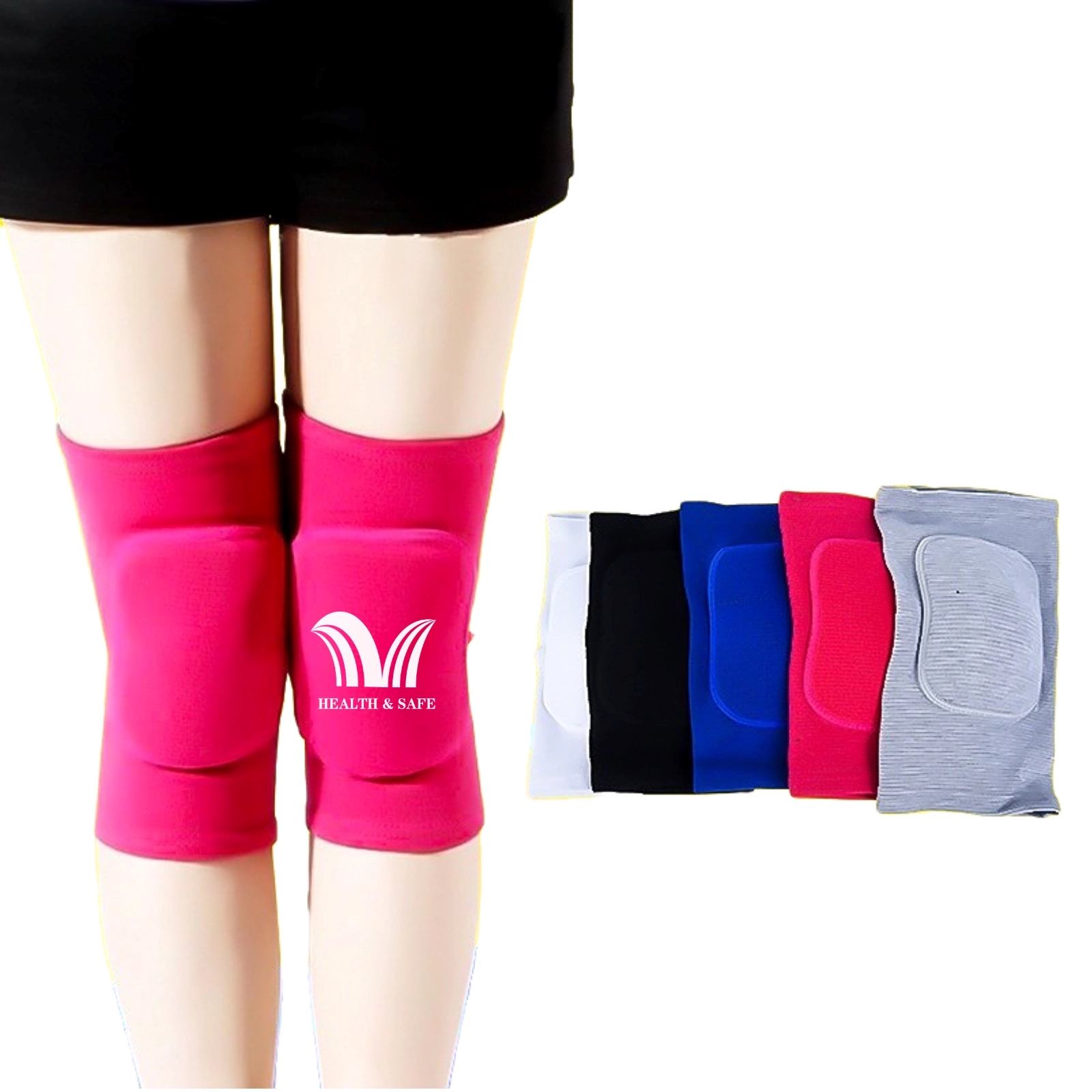 EVA Thickened Breathable Non Slip Nylon Sports Knee Pads 2