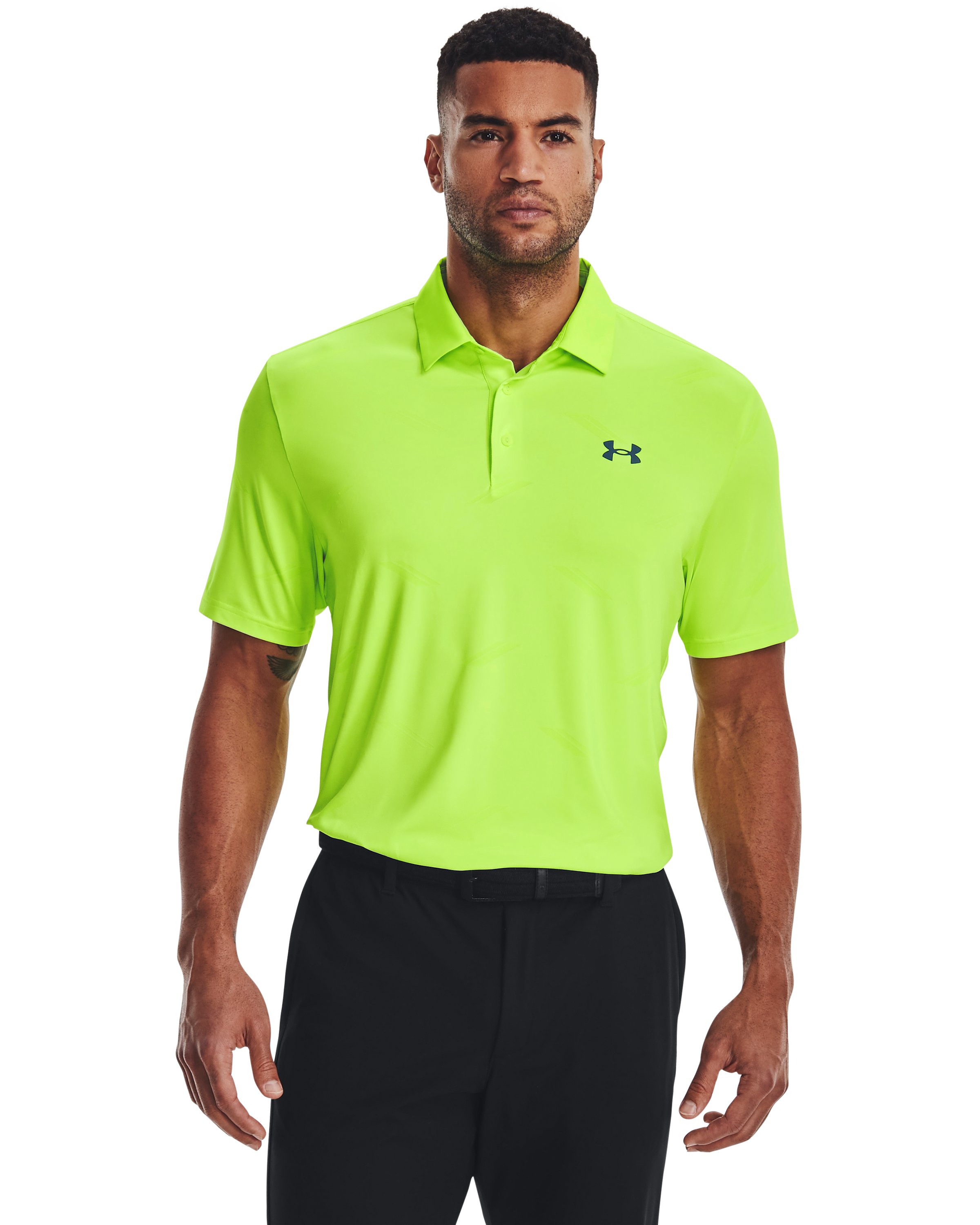 UA Playoff Deuces Jacquard Men's Polo 8