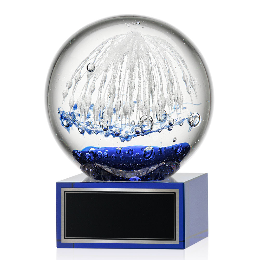 Starburst Award on Hancock Base - Blue 12