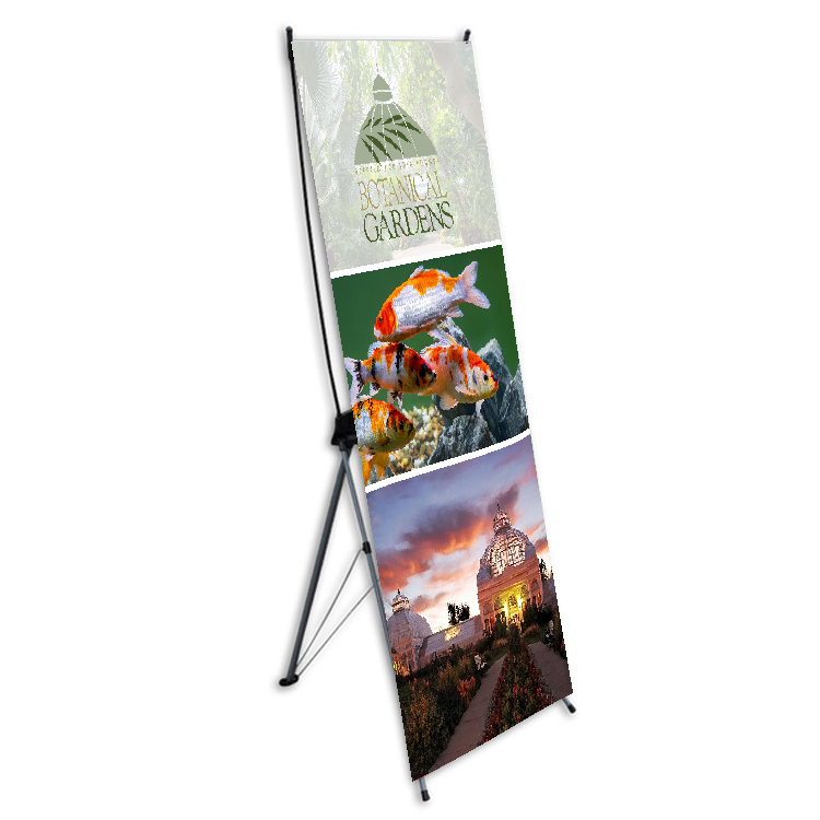 32 in. x 72 in. Signature X-Stand Banner (Full Color) 1