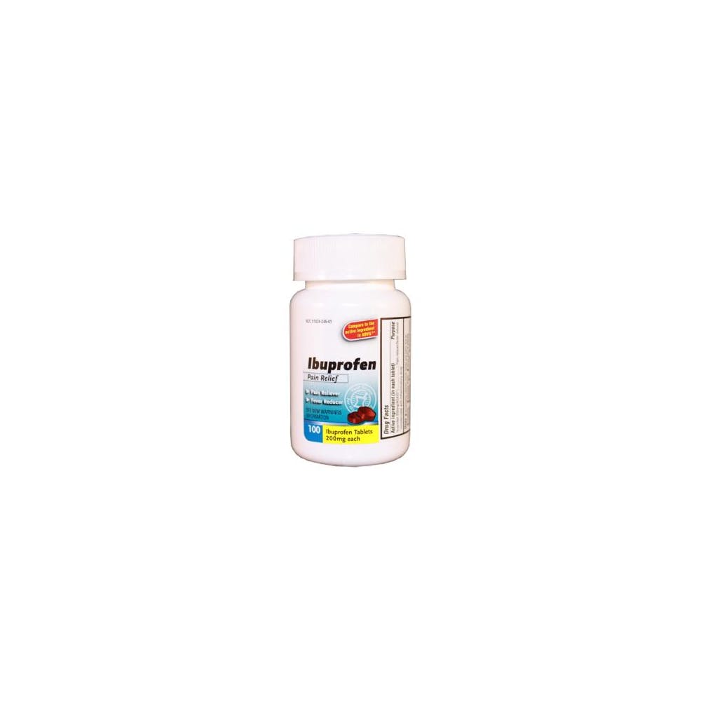 Ibuprofen Tablets - 200 mg 100 Count 1