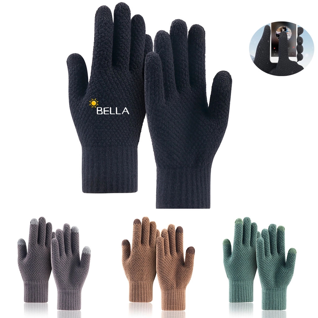 Acrylic Touchscreen Winter Gloves 1