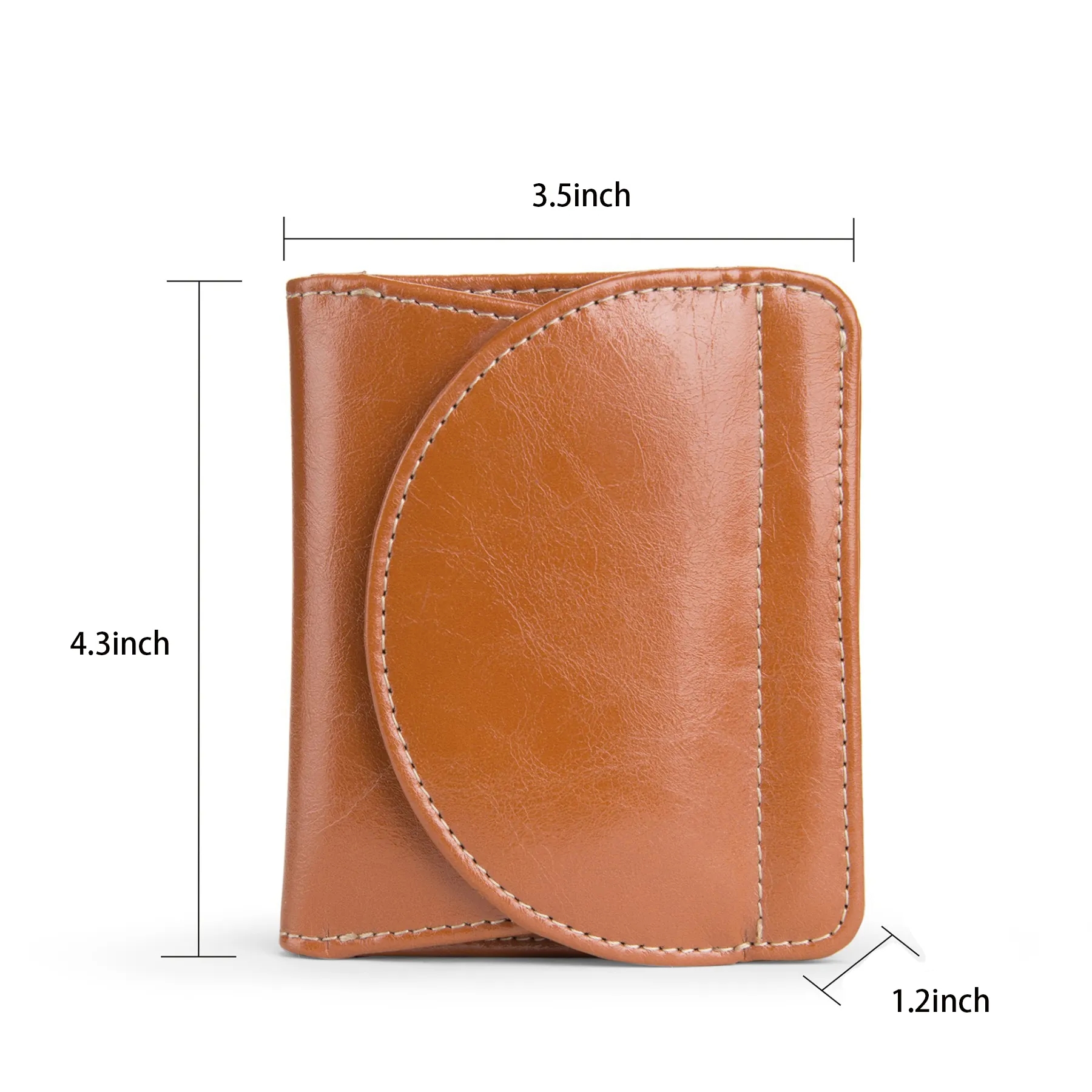 Soft Genuine Leather change purse 6