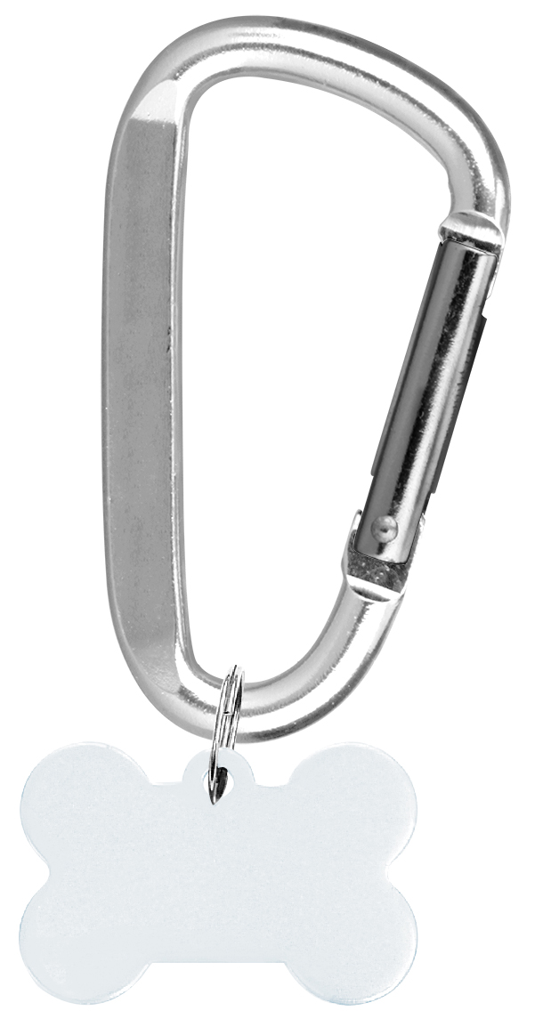 Aluminum Pet Tag with Carabiner 5