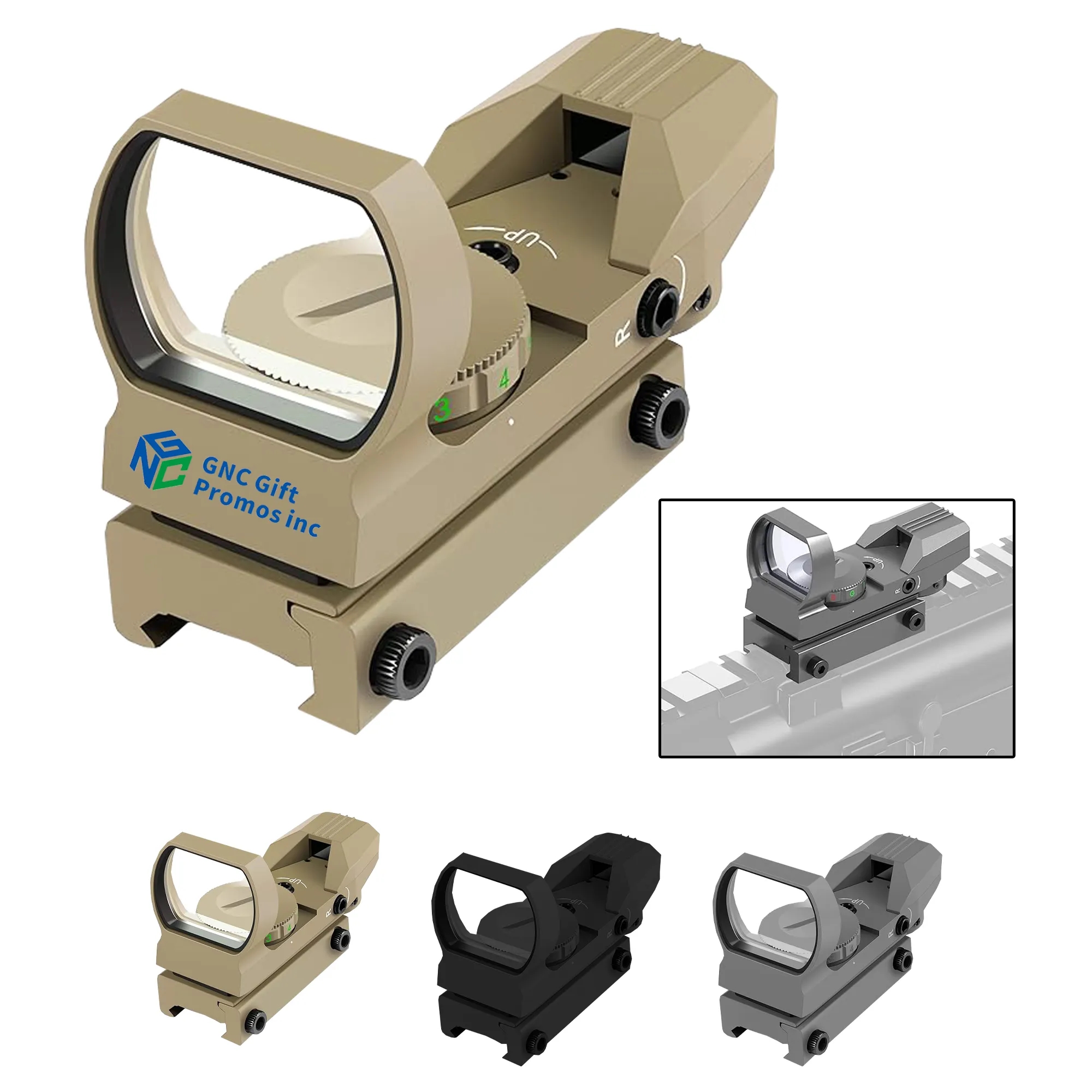 Adjustable Reticle for Gun Scope 5