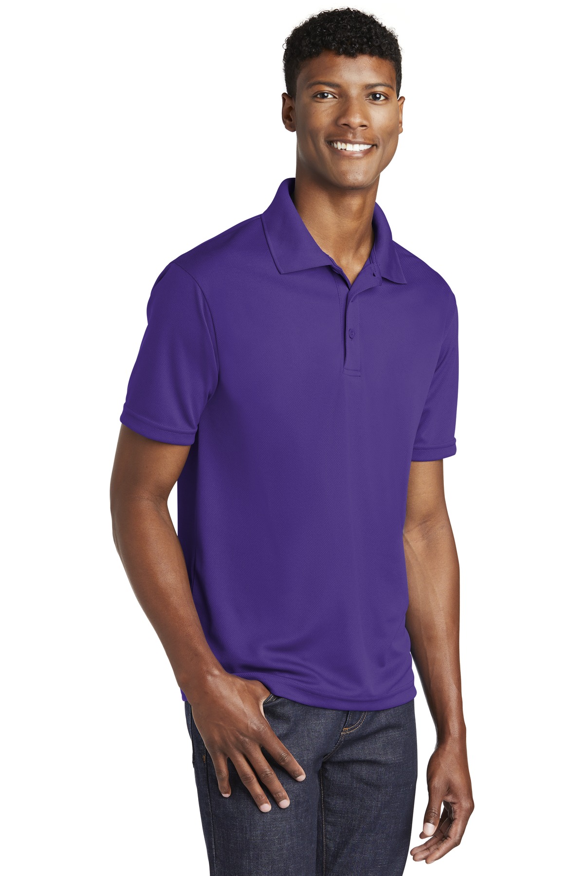 Sport-Tek® PosiCharge RacerMesh Polo 115