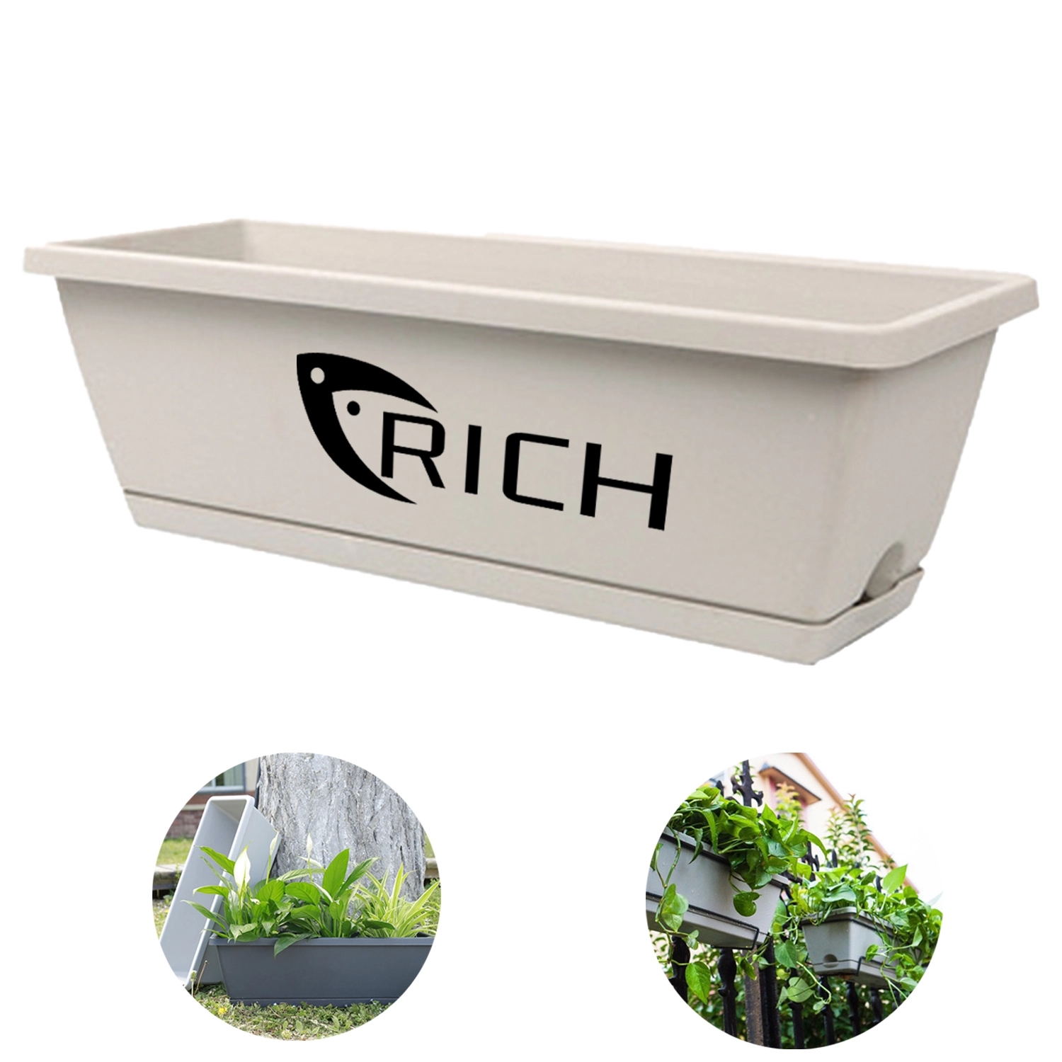 Plastic Flowerpot 2