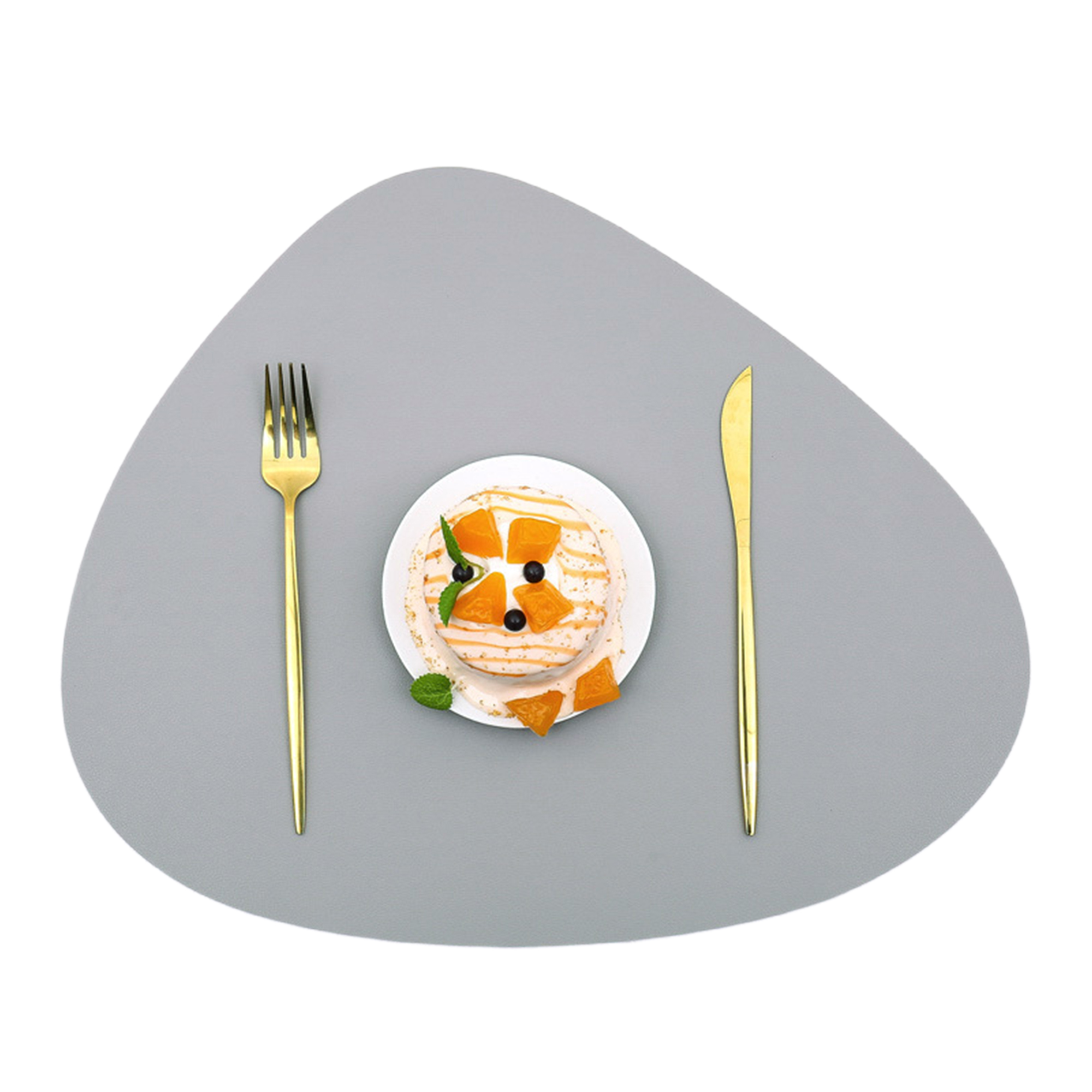 Waterdrop Shape Dual Color Placemat 3