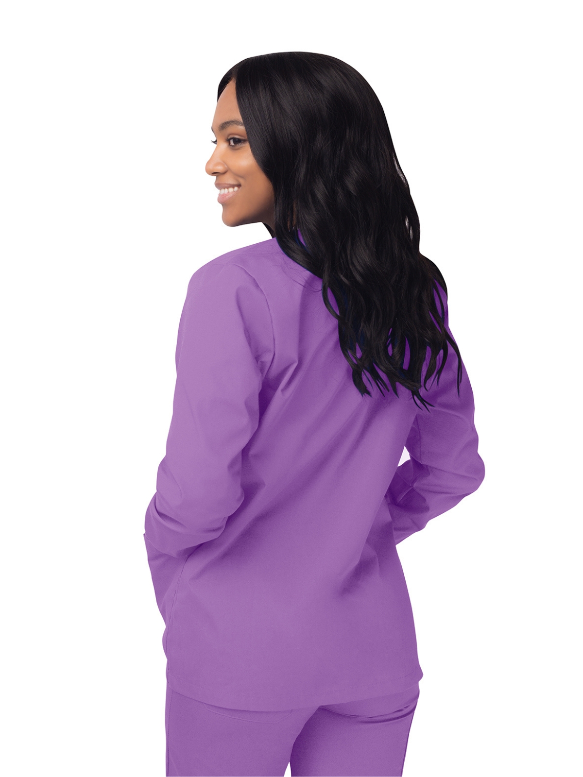 Adar - Sivvan - Women's Warm-Up Snap Close Jacket 10