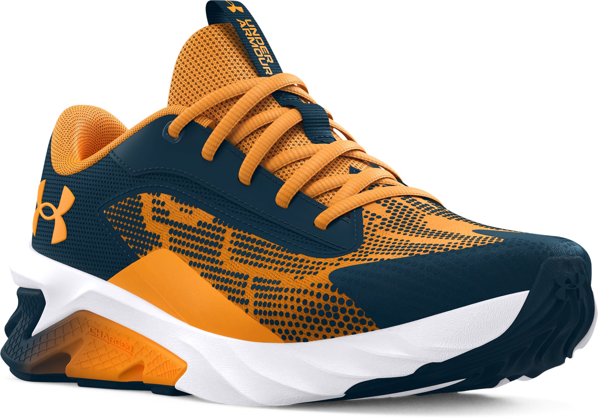 Boys' Grade School UA Charged Scramjet 4 Running Shoes  4