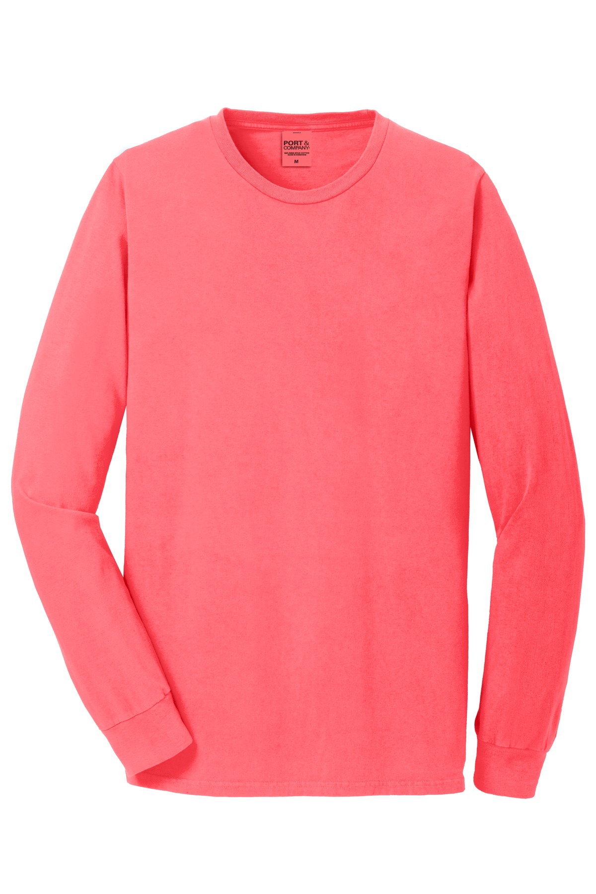 Port & Co Beach Wash Garment-Dyed Long Sleeve Tee PC099LS 84