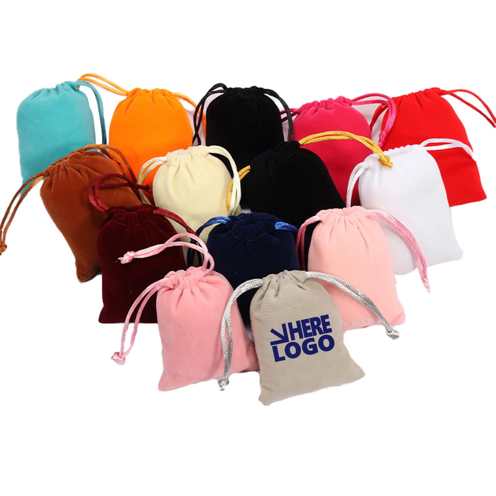 Jewelry Drawstring Pouches Candy Wedding Gift Bags 2